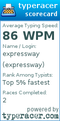 Scorecard for user expressway
