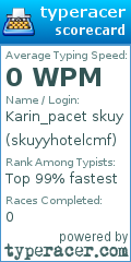 Scorecard for user skuyyhotelcmf