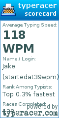 Scorecard for user startedat39wpm